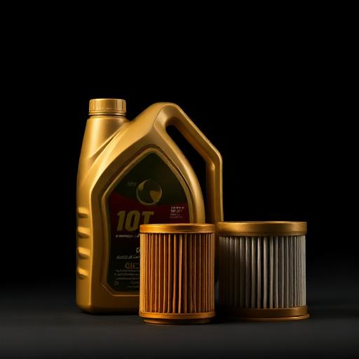 Motor oil, oil filter and air filter
